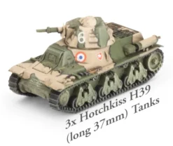 Flames of War - Blitzkrieg - French Char B1 bis Combat Company