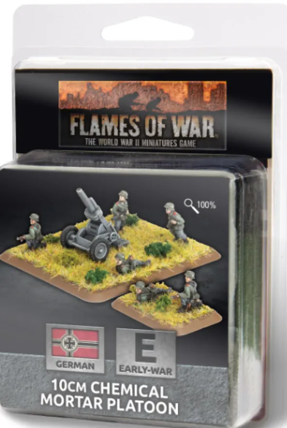 Flames of War - Blitzkrieg - German 10cm Chemical Mortar Platoon