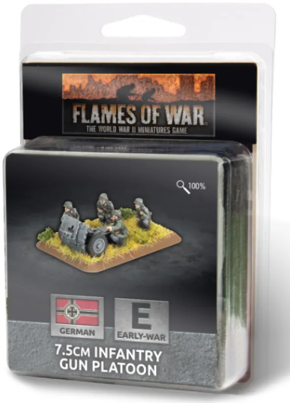 Flames of War - Blitzkrieg - German 7.5cm Infantry Gun Platoon
