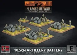 Flames of War - Blitzkrieg - German 10.5cm Artillery Battery