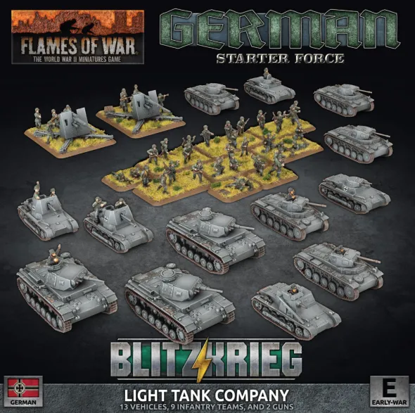 Flames of War - Blitzkrieg - German Light Tank Company