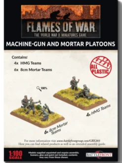 Flames of War - Blitzkrieg - German Machine-gun and Mortar Platoons