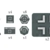 Flames of War - Blitzkrieg - German EW Tokens and Objectives