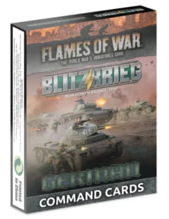 Flames of War - Blitzkrieg - German Command Cards - Limited Edition
