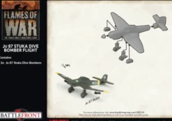 Flames of War - Blitzkrieg - Ju 87 Stuka Dive Bomber Flight