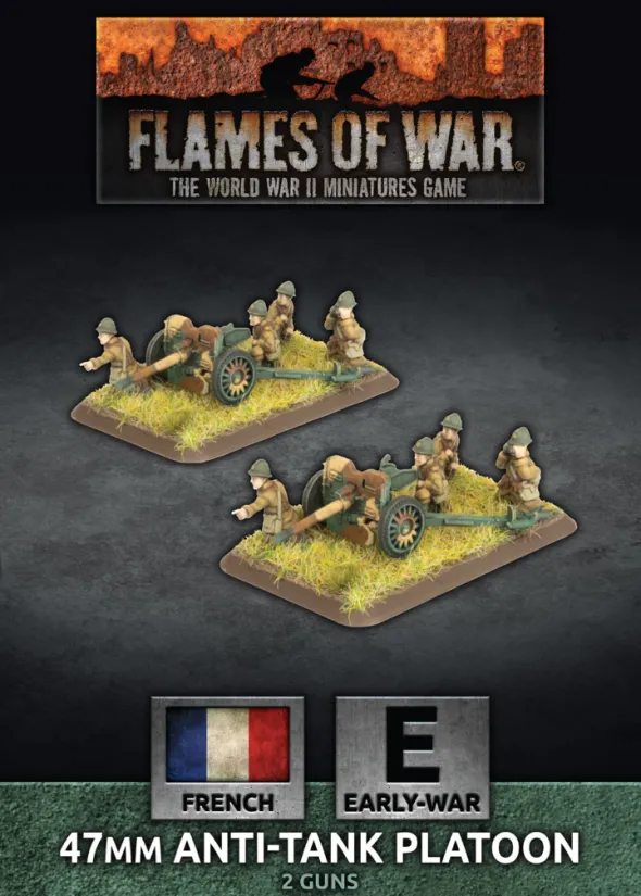 Flames of War - Blitzkrieg - 47mm Anti-tank Platoon