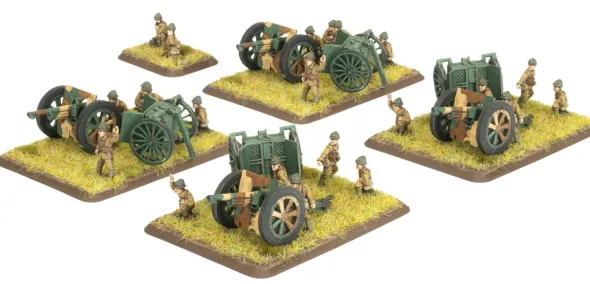 Flames of War - Blitzkrieg - 75mm Artillery Battery