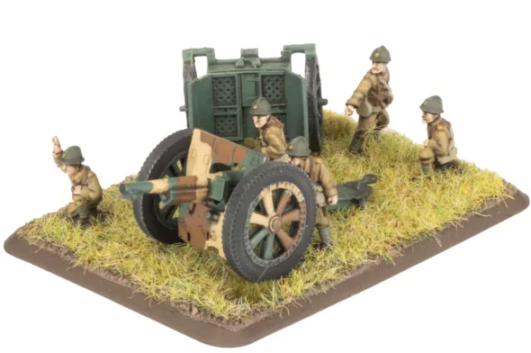 Flames of War - Blitzkrieg - 75mm Artillery Battery