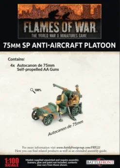 Flames of War - Blitzkrieg - 75mm SP AA Platoon