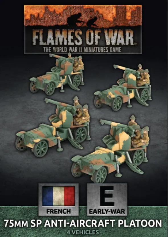 Flames of War - Blitzkrieg - 75mm SP AA Platoon