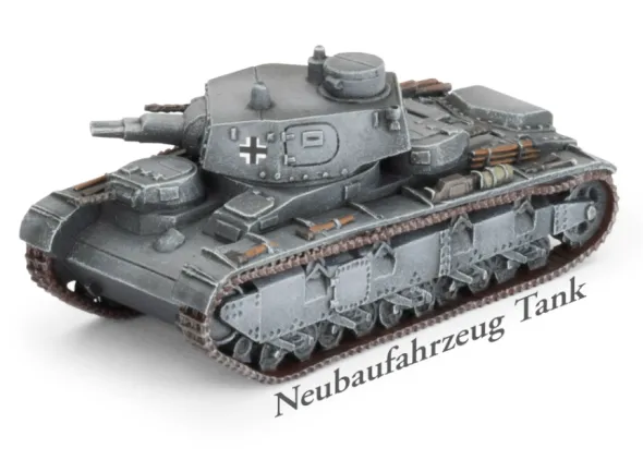 Flames of War - Blitzkrieg - Neubaufahrzeug Panzer Platoon