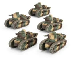 Flames of War - Blitzkrieg - Renault FT Tank Platoon
