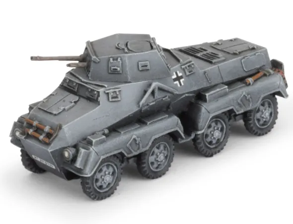 Flames of War - Blitzkrieg - Sd Kfz 231 (8-rad) Heavy Scout Troop