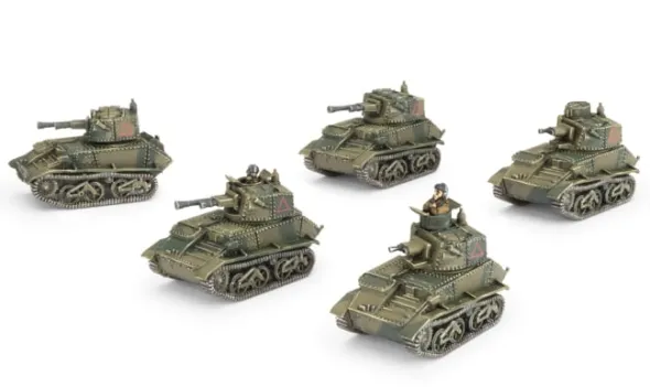 Flames of War - Blitzkrieg - Vickers Light Mk VI Troop