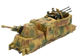 Flames of War - BP44 Armoured Train Anti-aircraft Car