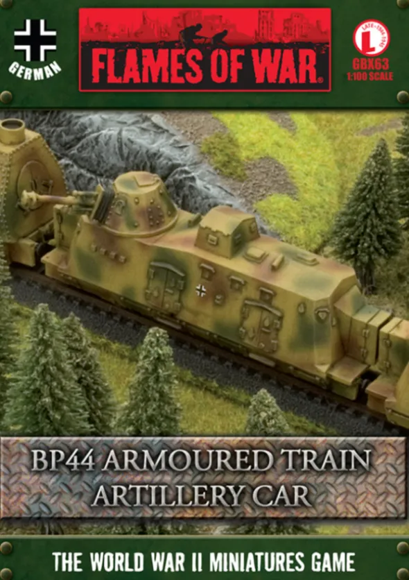 Flames of War - BP44 Armoured Train Artillery Car