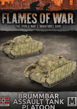 Flames of War - Brummbär Assault Tank Platoon