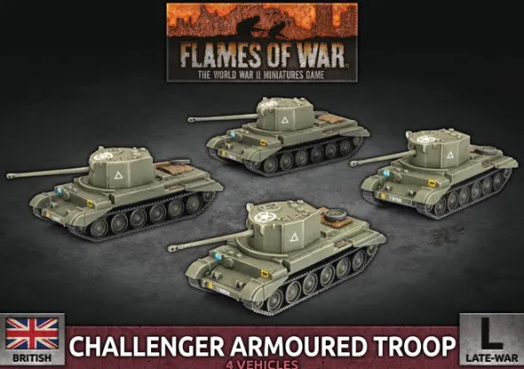 Flames of War - Challenger Armoured Troop