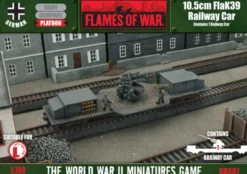 Flames of War - 10.5cm FlaK Railway Car