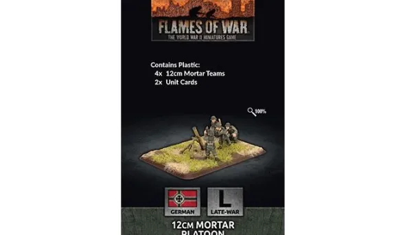 Flames of War - 12cm Mortar Platoon