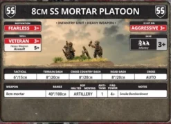 Flames of War - 8cm SS Mortar Platoon