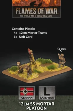 Flames of War - 12cm SS Mortar Platoon