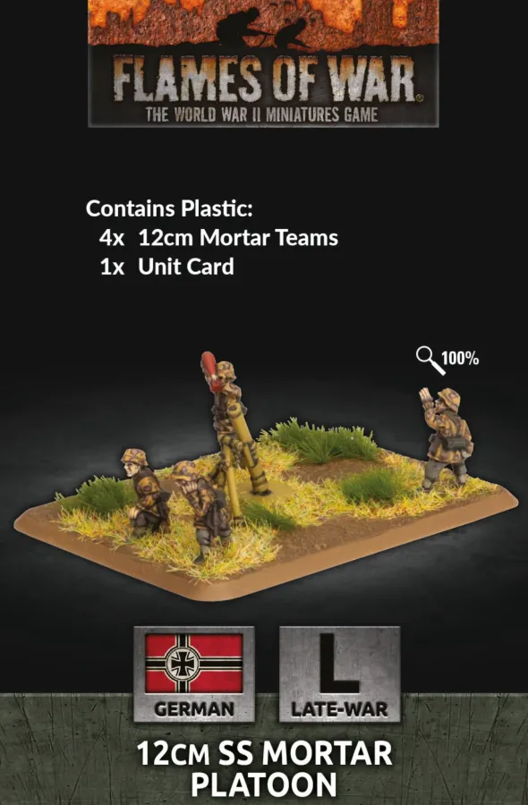 Flames of War - 12cm SS Mortar Platoon