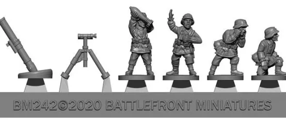 Flames of War - 12cm SS Mortar Platoon