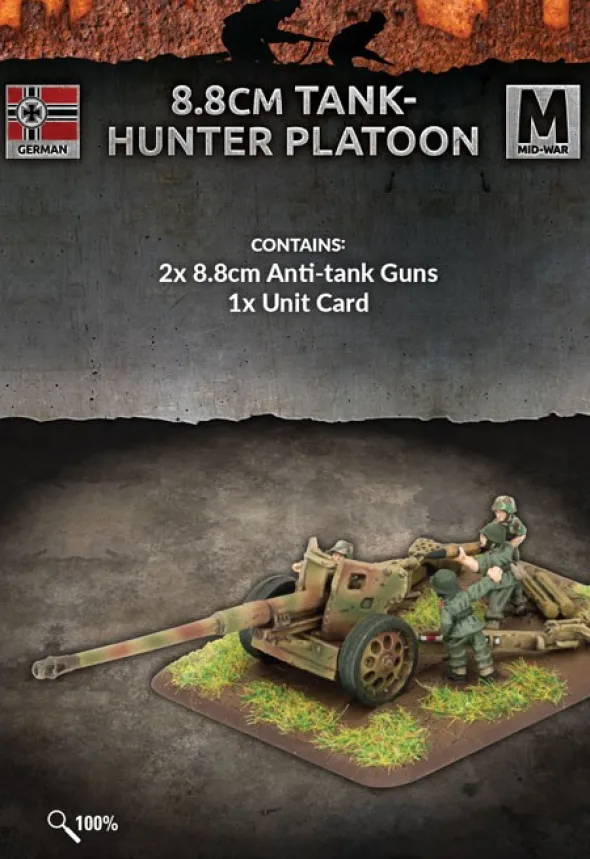 Flames of War - 8.8cm Tank-hunter Platoon