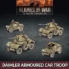 Flames of War - Daimler Armoured Car Troop