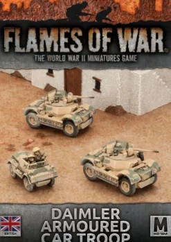 Flames of War - Daimler Armoured Car Troop
