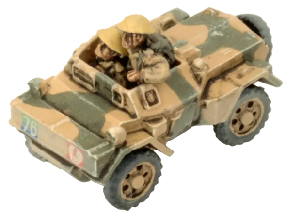 Flames of War - Daimler Armoured Car Troop