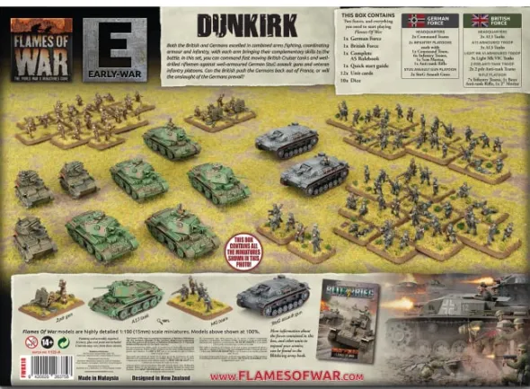 Flames of War - Dunkirk - British vs German Starter Set
