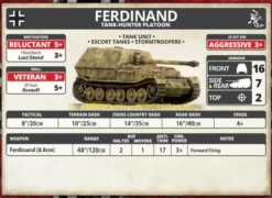 Flames of War - Ferdinand Tank-hunter Platoon