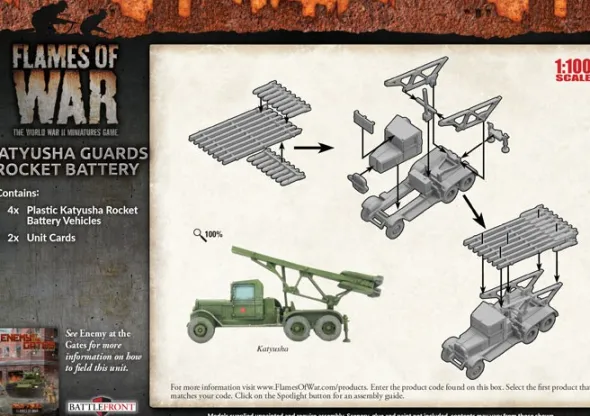 Flames of War - Katyusha Guards Rocket Battery