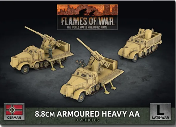 Flames of War - Liberation of Italy - 8.8cm FlaK37(Sf) (8.8cm)