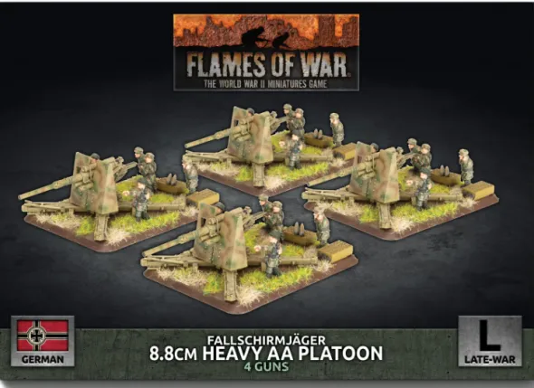 Flames of War - Liberation of Italy - FJ 8.8cm Heavy AA