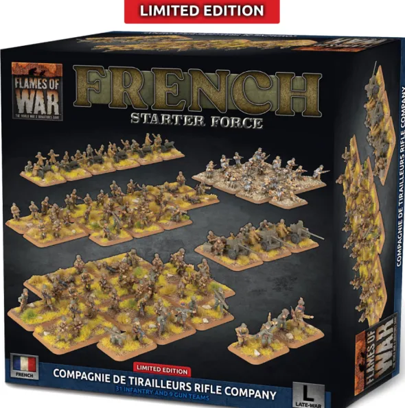 Flames of War - Liberation of Italy - Compagnie De Tirailleurs Rifle Company (Limited Edition)