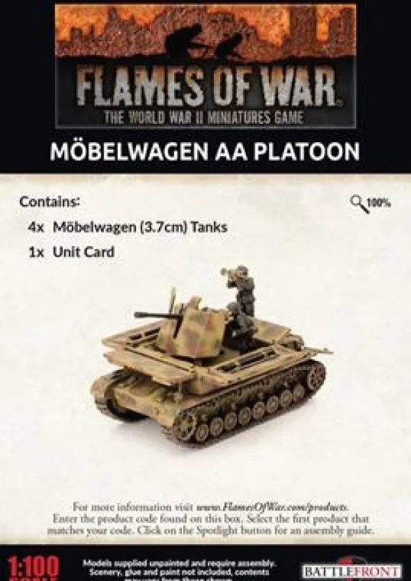 Flames of War - Möbelwagen AA Platoon