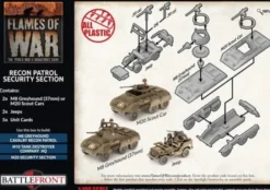 Flames of War - M8 Cavalry Recon Platoon