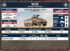 Flames of War - M8 Cavalry Recon Platoon