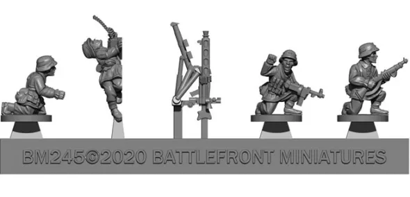 Flames of War - MG42 SS Machine Gun Platoon