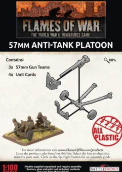 Flames of War - 57mm Anti-tank Platoon