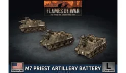 Flames of War - M7 Priest Artillery Battery