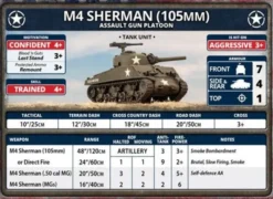Flames of War - M4 Sherman (105mm) Assault Gun Platoon