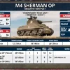 Flames of War - M4 Sherman Tank Platoon