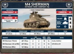 Flames of War - M4 Sherman Tank Platoon