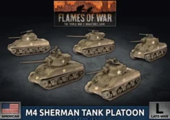 Flames of War - M4 Sherman Tank Platoon