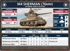 Flames of War - M4 Sherman Tank Platoon