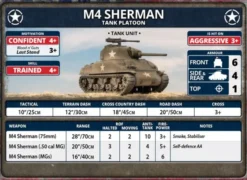 Flames of War - M4 Sherman Tank Platoon